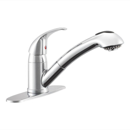 Dura Faucet Designer Pull-Out RV Kitchen Faucet - Chrome Polished