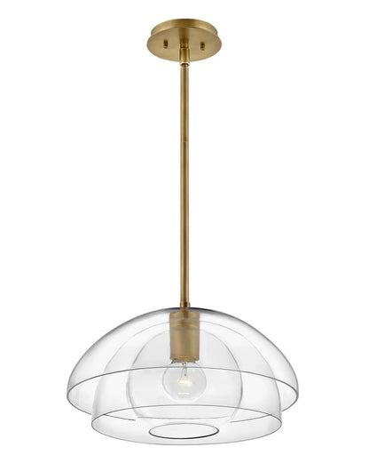 Hinkley Lighting - One Light Semi-Flush Mount - Lotus - 1 Light Medium
