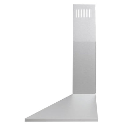 24 in. Ducted Wall Mount Range Hood in Stainless Steel with LED Lighting